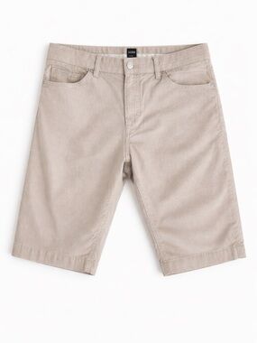 Hugo Boss Khaki Stretch Shorts – M Size 33/32